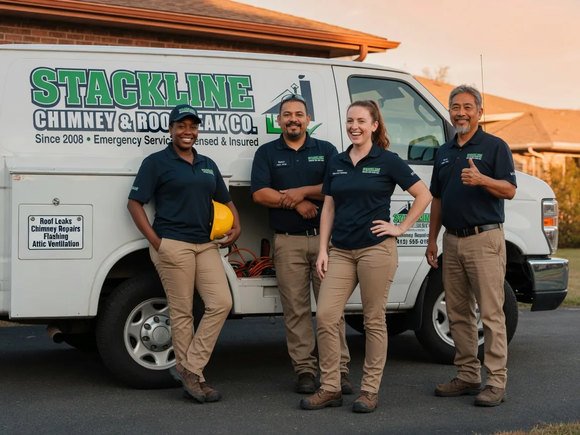 Chimney flashing repair company in Monroeville, IN